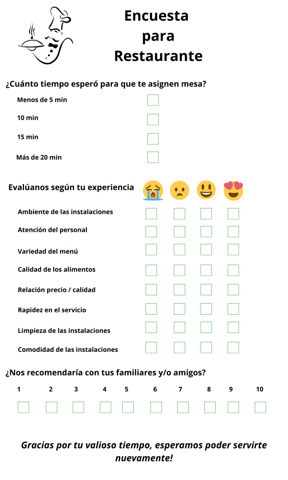 Ejemplos Y Modelos De Encuesta De Satisfacción Del Cliente