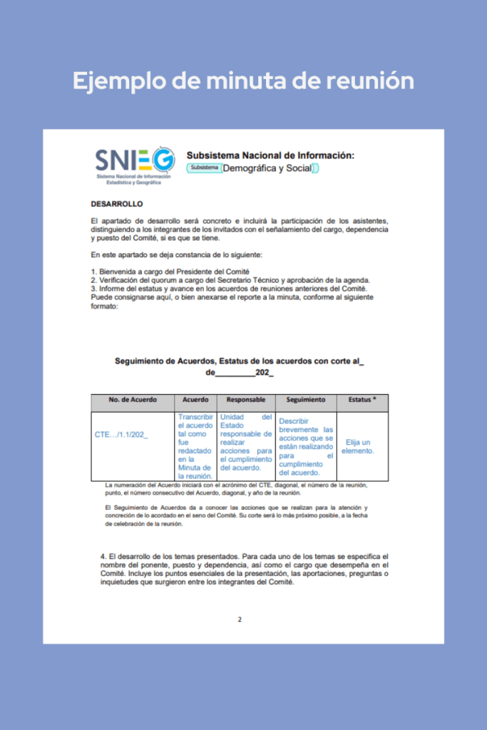 Minuta De Reunión Ejemplo Cómo Hacer Una En 3 Pasos Y Plantillas